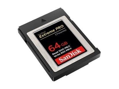 SanDisk ExtremePRO 64GB CFexpress Type B, 1500MB/s