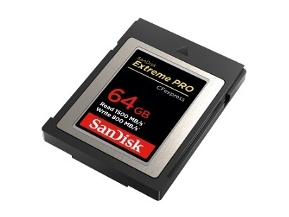 SanDisk ExtremePRO 64GB CFexpress Type B, 1500MB/s