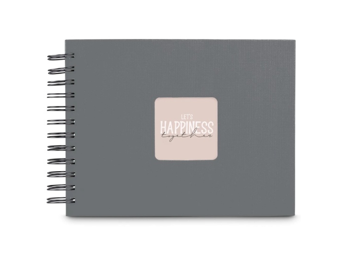 Fotoalbum Hama FINE ART, 50/24x17 -  kroužková vazba, kamenná