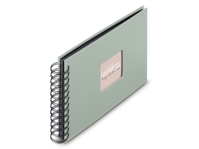 Fotoalbum Hama FINE ART, 50/24x17 -  kroužková vazba, šalvějová