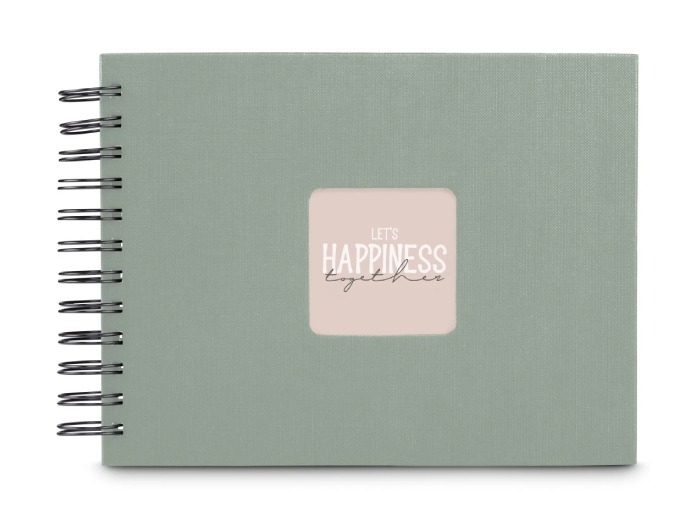 Fotoalbum Hama FINE ART, 50/24x17 -  kroužková vazba, šalvějová