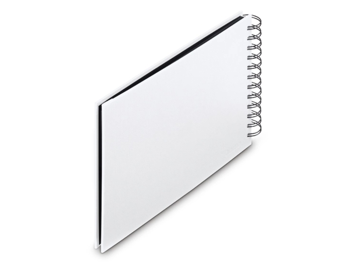 Fotoalbum Hama FINE ART, 50/24x17 -  kroužková vazba, bílá