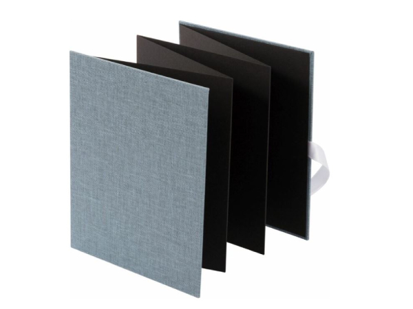 Goldbuch leporelo Summertime 13x18/10, modrošedá