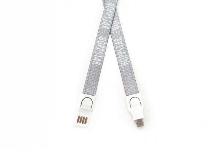 Hoppstar 2in1 Lanyard - popruh & USB kabel
