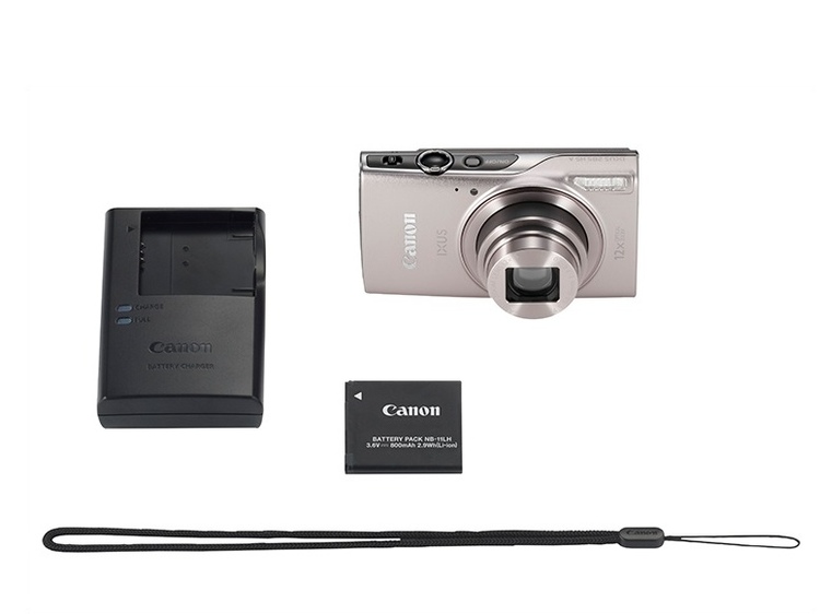 Canon IXUS 285 HS A - stříbrný