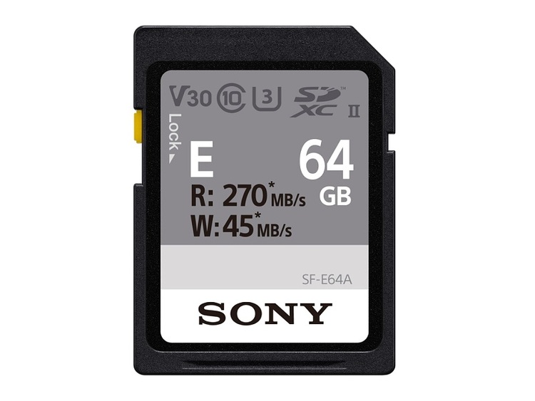 Sony SDXC 64GB E Series UHS-II (SF-E64A)