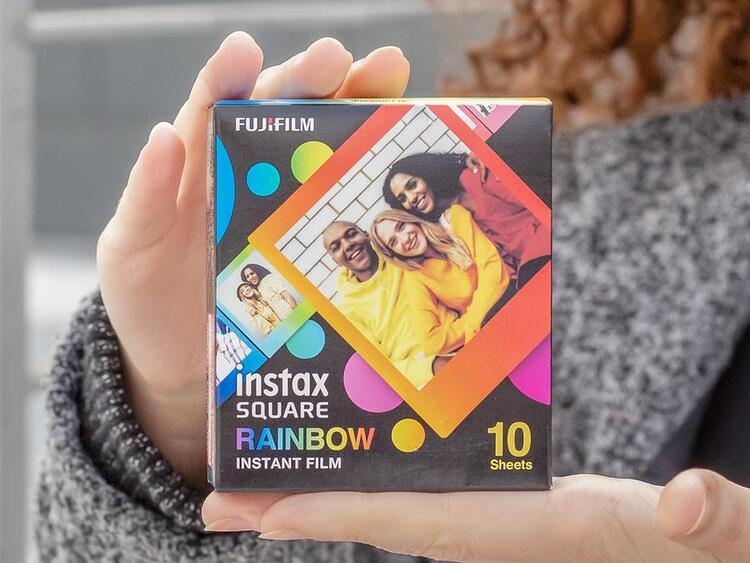Fujifilm instax™ SQUARE film RAINBOW (10ks)