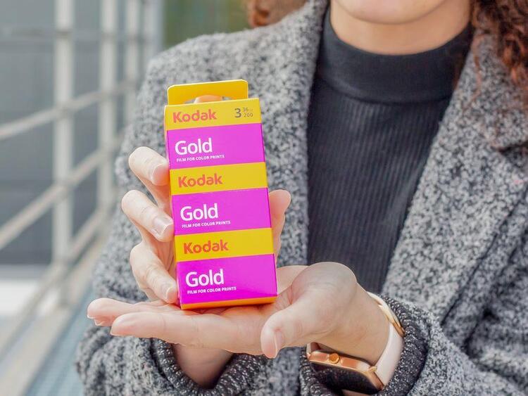Kodak Gold 200 135/36 (3ks) - barevný kinofilm