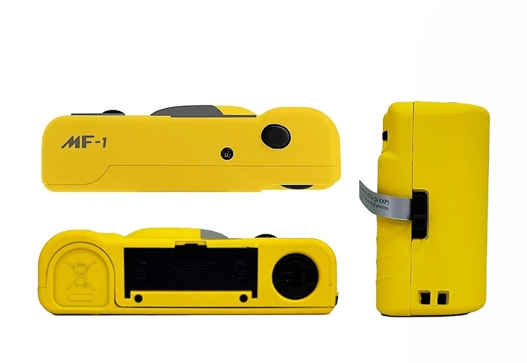 Yashica MF-1 Snapshot Art (Yellow) + FILM 400/24