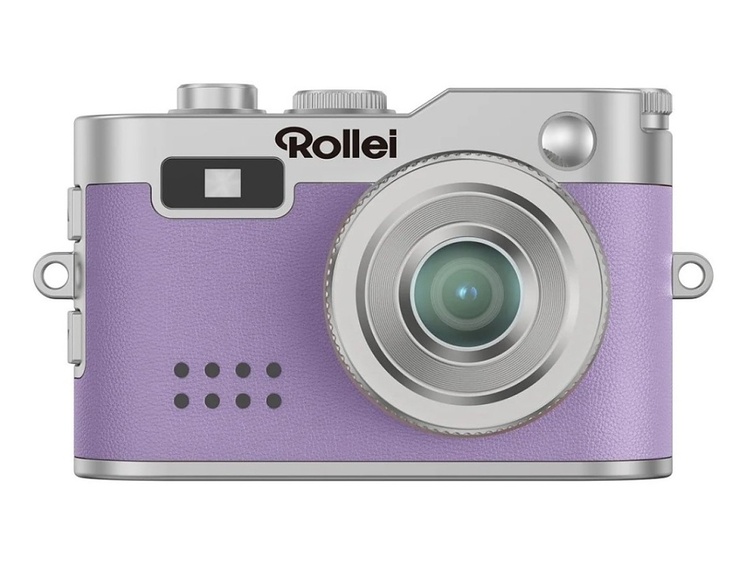 Rollei Mini Digitalkamera, fialová - klíčenka & fotoaparát
