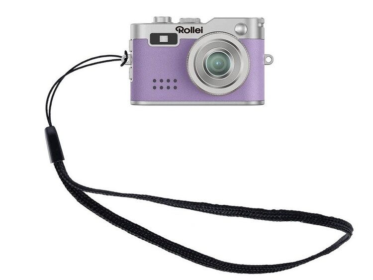 Rollei Mini Digitalkamera, fialová - klíčenka & fotoaparát