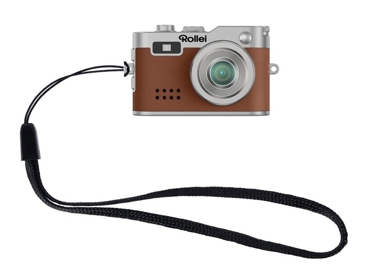 Rollei Mini Digitalkamera, hnědá - klíčenka & fotoaparát