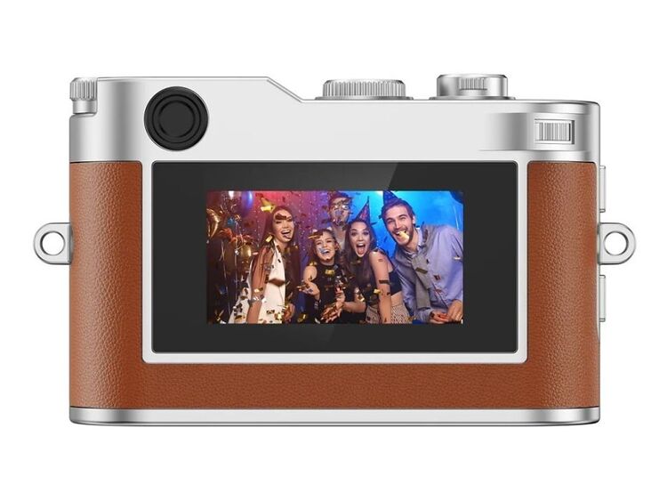 Rollei Mini Digitalkamera, hnědá - klíčenka & fotoaparát