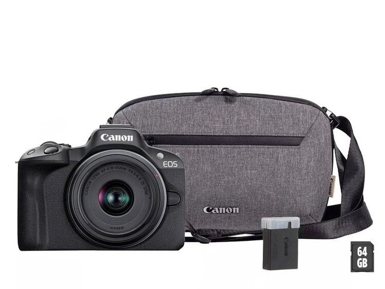Canon EOS R100 + RF-S 18-45mm (Travel KIT)