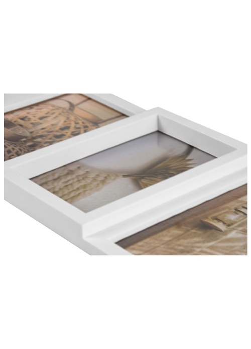 Falc MULTIRÁM - pro 3 fotografie - Bílá, 10x15 x3