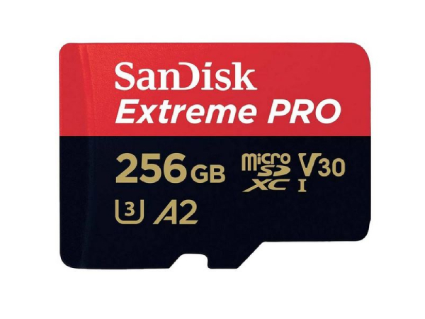 SanDisk Extreme microSDXC 256G 200 MB/s A2 V30 UHS-I U3