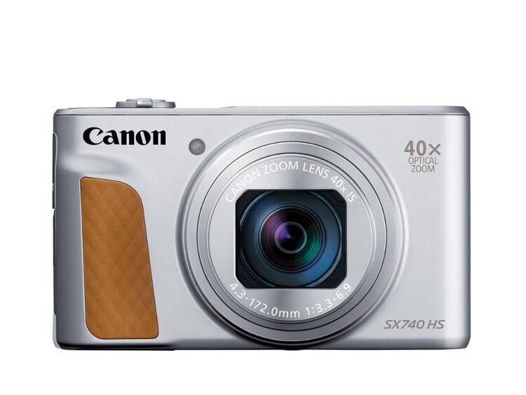 Canon PowerShot SX740 HS Lite, TRAVEL KIT, stříbrný