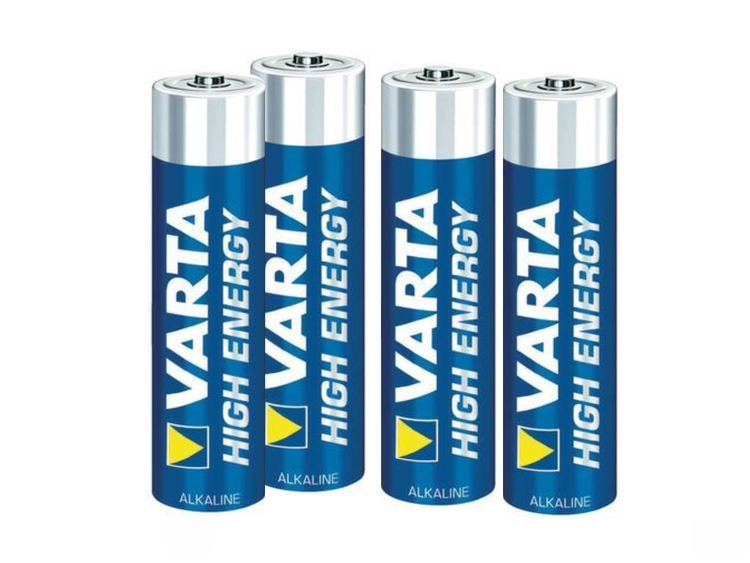 Varta High Energy alkalická baterie Micro/ AAA bal. 4ks