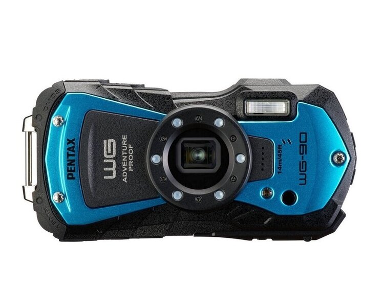 Pentax WG-90, modrý