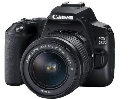 Canon EOS 250D černý + 18-55mm DC III