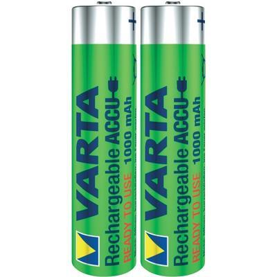 Varta Rechargeable Accu AAA NiMH 1000mAh (2ks)