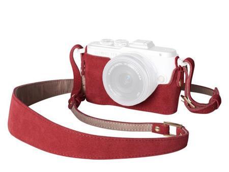Olympus Burgundy Temptations - podpůrné pouzdro s popruhem