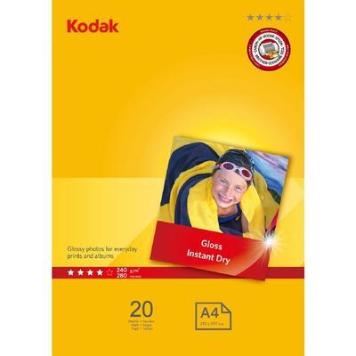 KODAK Premium Photo Paper A4, 20 sheets  - Super Gloss 240g