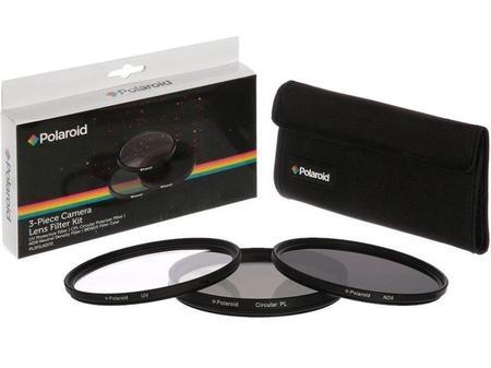 Polaroid sada filtrů 62mm (UV MC, CPL, ND9)