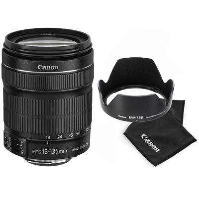 Canon EF-S 18-135mm f/3.5-5.6 IS STM + EW-73B + LC kit