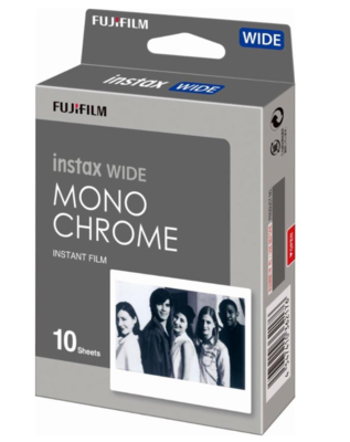 Fujifilm Instax film WIDE Monochrome (10ks)
