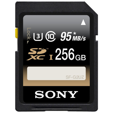 Sony SDXC 256GB 95MB/s UHS-I U3 Class 10 (SFG2UZ)