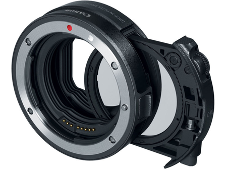 Canon EF-EOS R adaptér Drop-In s C-PL filtrem