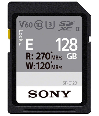 Sony SDXC 128GB E Series UHS-II (SF-E128)