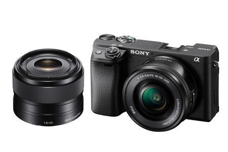 Sony Alpha A6400 + 16-50mm + 35mm f/1,8 OSS SEL