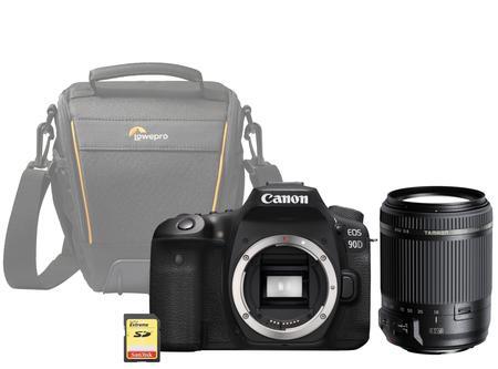 Canon EOS 90D + Tamron 18-200mm f/3.5-6.3 Di II VC + brašna + 128GB karta