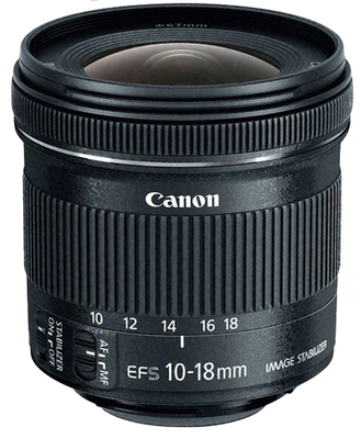 Canon EF-S 10-18mm f/4.5-5.6 IS STM