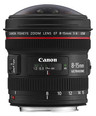 Canon EF 8-15mm f/4L USM FishEye