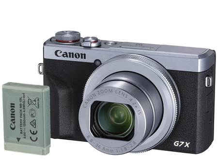 Canon PowerShot G7 X Mark III Baterry Kit - stříbrný