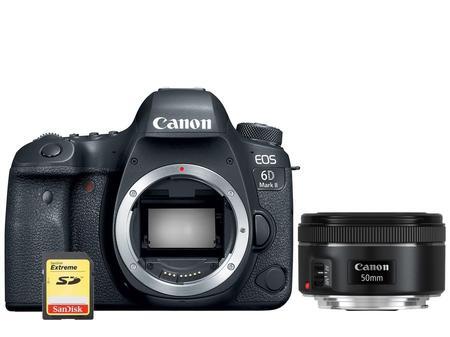 Canon EOS 6D Mark II + EF 50mm f/1.8 + 64GB karta