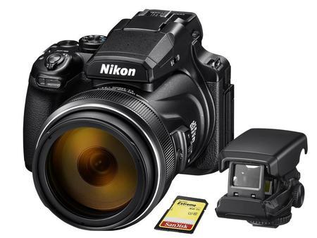 Nikon Coolpix P1000 + kolimátor DF-M1 + 32GB SDHC
