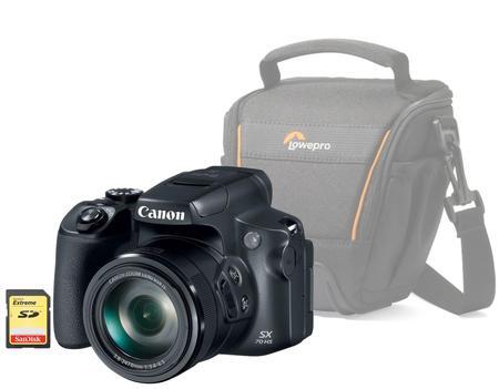 Canon PowerShot SX70 HS + brašna + 32GB SDHC karta
