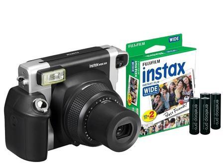 Fujifilm INSTAX  WIDE 300 CAMERA EX D + Panasonic Eneloop 2500mAh (4ks) + Instax Film Wide (2x10ks)