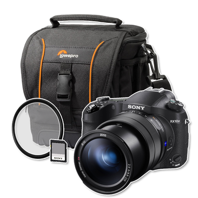 Sony DSC-RX10 IV+ brašna + UV filtr + 128GB karta