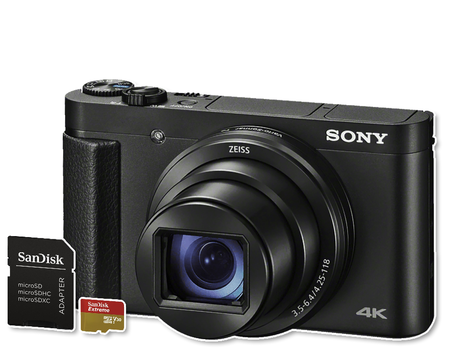 Sony Cyber-shot HX99 černý + 64GB microSD