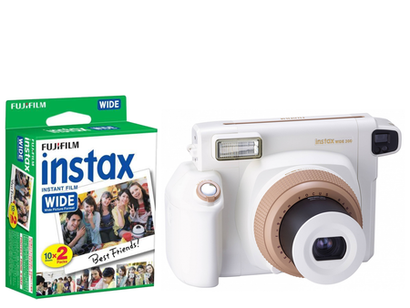 Fujifilm INSTAX WIDE 300 Toffee CAMERA EX D + Instax Film Wide (2x10ks)