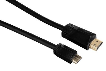 Hama mini HDMI kabel - typ C, pozlacený, 1.5 m