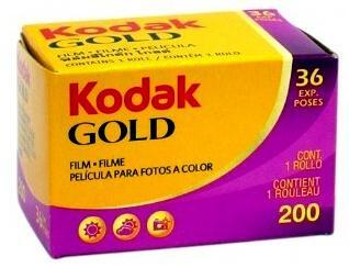 Kodak Gold 200 GB 135/36 - barevný kinofilm
