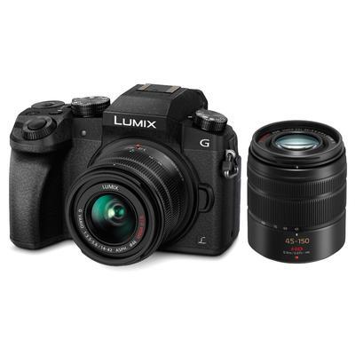 Panasonic Lumix DMC-G7 + 14-42mm II + 45-150mm černý