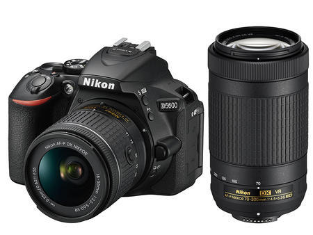 Nikon D5600 + 18-55mm + 70-300mm AF-P DX VR