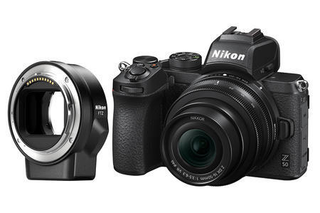 Nikon Z50 + 16-50mm DX + FTZ adapter